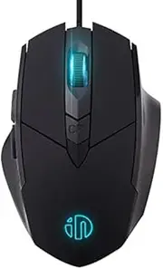 Mouse USB Wired Mouse Office Mouse Gaming Mouse Macro Programming 6D Mouse Drawing Office Competitive photoelectric Engine DPI Adjustment Fast and Accurate (Black, Office Mute, DPI: 1200-4000)
