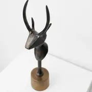 Emporium Abstract Bronze Decor - Deer