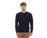 Crewneck Sweater with Front Pocket