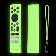 Silicone Remote Case for Hisense U8 TV Remote, ERF3A90,U7G U9G Glow Green