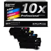 10x per Cartridge XXL for Dell S-2825-cdn H-625-cdw