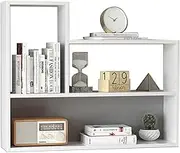 3-Tier Open Shelf Bookcase, wall mounted bathroom medicine cabinet, Over The Toilet Storage Cabinet, Kitchen spice rack (Color : White, Size : 60 * 20 * 65cm)