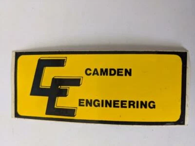 Retro Mining Sticker - Camden Engineering