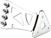 JOINPAYA 4 String Banjo Tailpiece String Guitar Accessory Durable Design for Improved Tone and Volume Essential for Musicians Upgrade Your Instrument Look and Performance