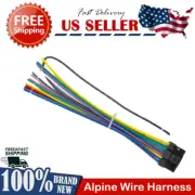 Brand New Wire Harness for ALPINE CDE-153BT CDE153BT Car Radio Replacement Part