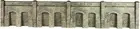 Metcalfe PO245 OO/HO Gauge Retaining Wall - Stone Card Kit