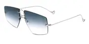 Eyepetizer David C.1-12F Men's Sunglasses Silver Size 57