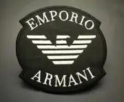 UNIQUE ARMANI EMBROIDERED IRON-ON PATCH...VERY LIMITED...