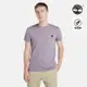Timberland 男款灰紫色短袖T恤|A2EKJEG7