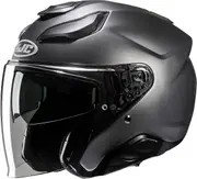 HJC F31 Solid Jet Helmet, silver, Size XL for Men