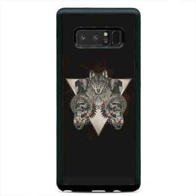 Native American & Wolf Case Cover Samsung Galaxy S23 S22 Plus Ultra S21+ S20
