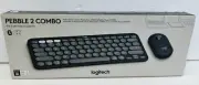Genuine Logitech Pebble 2 Combo Keyboard & Mouse - BLACK (920-012061) Brand New
