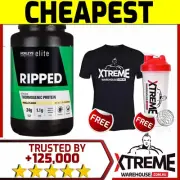 HORLEYS ELITE RIPPED 1KG CHOCOLATE- WPI WHEY PROTEIN ISOLATE PLUS