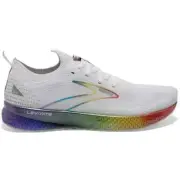 BROOKS MEN'S LEVITATE STEALTHFIT 5 LOVE MOVES White Men's 11.5 Running Shoes