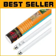 Durable 2 Pack 24W Reptile UVB Lamps - Ideal for All Reptiles & Amphibians