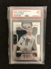 Timo Werner 2018 Panini World Cup Silver Prizm PSA 9