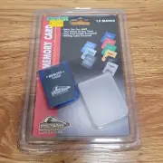 Pelican Memory Card 15 Block Sony PlayStation 1 PS1 Brand New Sealed