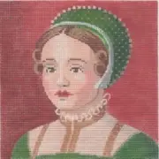 Needlepoint Handpainted Labors of Love Tudors Mary 5x5