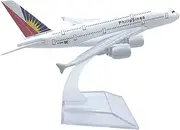 2023 1/400 Scale A380 Philippine Airlines Plane Model Alloy Model Diecast Plane Model for Collection