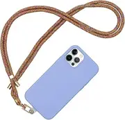 Sinjimoru Cell Phone Lanyard for Phone Case, Adjustable Phone Neck Strap Lanyard Compatible with Key Holder & ID Card Holder. Sinjimoru Shoulder Strap Rainbow