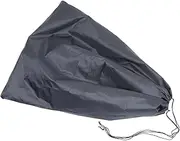 Mipcase Larger Capacity Storage Bag Durable Drawstring Sundries Pouch for Home Organization for Clothes Quilts and Personal Items Black