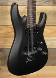 Schecter C-7 Deluxe 7-String Electric Guitar Satin Black