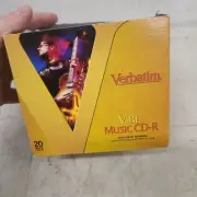 20 Verbatim Blank CD-R Made in Japan