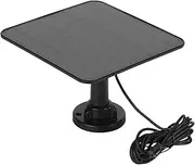 Solar Panel for Security Camera, 12W USB Solar Panel for Arlo Pro 3 Pro 4 Ultra 2 Go 2, IP65 Weatherproof, Magnetic Charging, for Outdoor Use (Black)