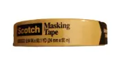Scotch Masking Tape Contractor Grade 0.94 IN By 60.1 YD New.