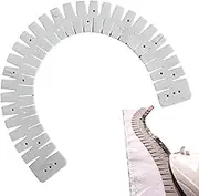 Hot Ironing Ruler, Heat Resistant Hemmer Ruler, Flexibility Silicone Hemmer with Curve Scale, Multifunctional Measuring Handmade Tool, Sewing Tools for Electric Iron Home Ironing Work