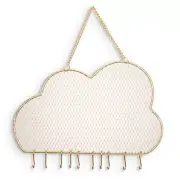 Wall Earring Storage Rack Decorative Cloud-shaped Necklaces Storage Rack