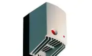 02700.9-02 Stego Enclosure Heaters PTC Fan Heater, 120 VAC, 550W, w/ thermostat