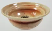 Art Pottery Small Ikebana Flower Frog Vase Earth Tones Small Pot