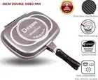 DESSINI Double Side Pressure Grill Frying Pan Scratch-Proof Die Casting 36cm