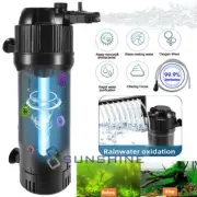 Aquarium Fish Tank Clarifier UV Sterilizers Filter Submersible Water Pump Oxygen