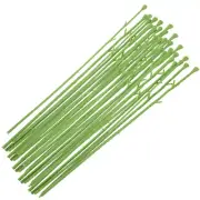 50 Pcs Green Artificial Flower Stems for Crafting and Floral Arrangements