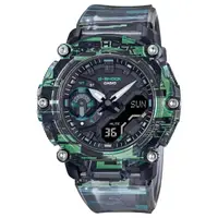 在飛比找momo購物網優惠-【CASIO 卡西歐】G-SHOCK雜訊意象設計系列(GA-