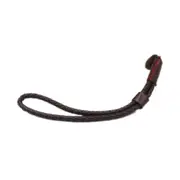 Weave Style Wrist Strap Grip PU Leather Hand Strap for DSLR / SLR Cameras (Coffee)
