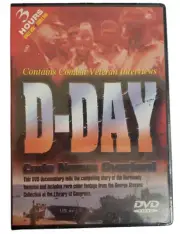 D-Day Code Name: Overlord Contains Combat Veteran Interviews 3 Hours ~DVD SEALED