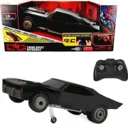 DC Comics, The Batman Turbo Boost Batmobile, Remote Control Car with Official Ba