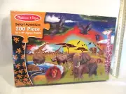 MELISSA & DOUG 200 PIECE PUZZLE SAFARI ADVENTURE NIB