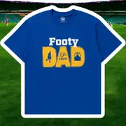 West Coast Eagles Mens Footy Dad Tee