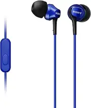 [Sony] MDR-EX100AP/L In-Ear Headset for Android Smartphone, Blue