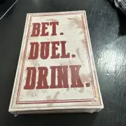 Adult Drinking Game Bet Duel Drink Card Game