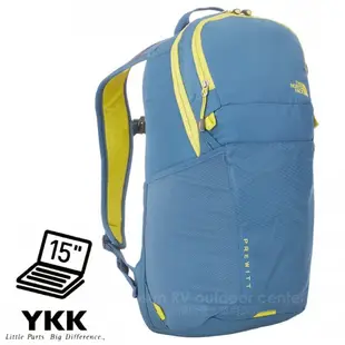 【The North Face】PREWITT 輕量15吋電腦背包17L.日用運動休閒後背包/柴油藍_C090