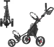 Caddytek CaddyLite 11.5 V3 3 Wheel Golf Push Cart - Superlite Deluxe,...