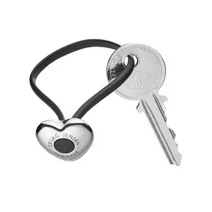 *【Georg Jensen 喬治傑生】鑰匙圈 keyring-愛心(10019516)