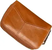 [Healeved] 1pc Wallet for Change Multi Function Card Bag with Slots Zipper Design Compact and Lightweight for Easy Storage and Organization