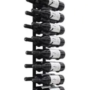 Two Bottle Deep Wall Mounted Wine Rack