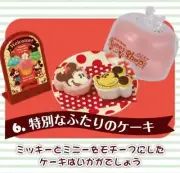 Re-Ment Minnie's Sweet Shop,#6 Pudding & Cake ; 1:6 dollhous kitchen food minis